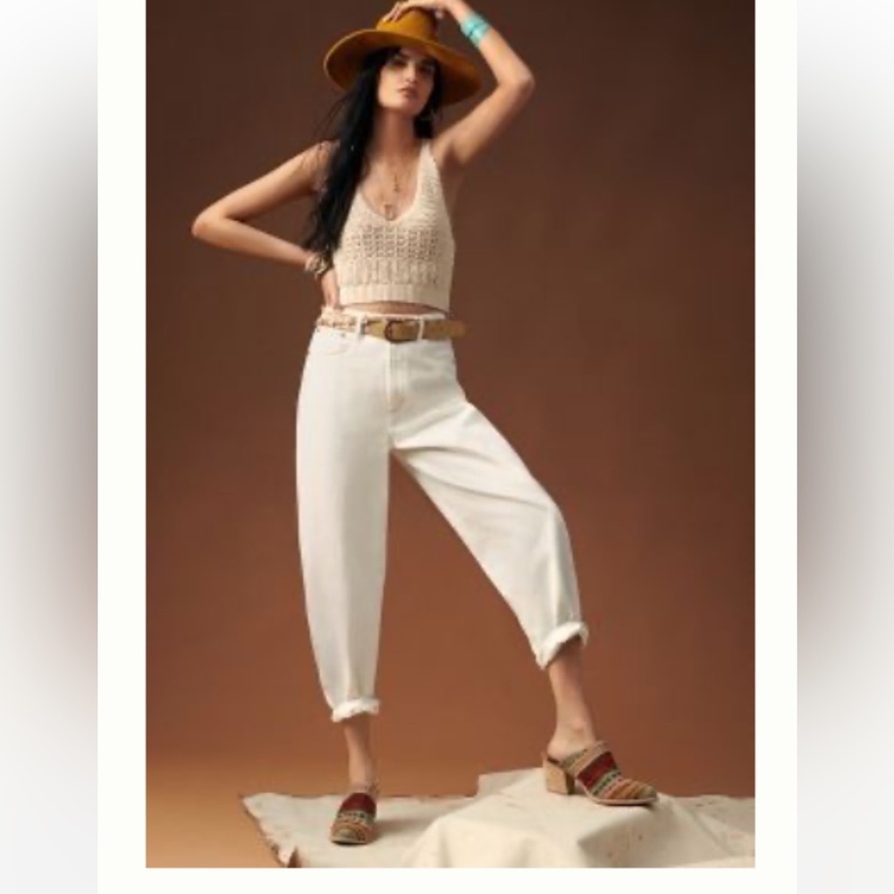 NWT - Agolde Hi-Rise Barrel Jean